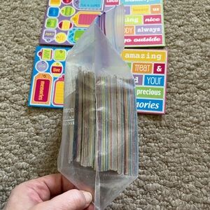 Colorful Party Label Stickers